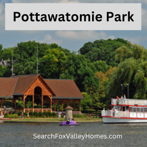 Located on the Fox River just a short walk from downtown St Charles, IL