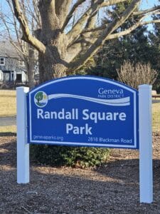 When you visit Randall Square in Geneva, Il take a walk to Randall Square park.
